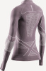 Т/Б Верх X-Bionic Energy Accu Light 1/2 Zip Shirt LG SL Wmn (Женский; L; P093 Dusty_ Lavander/Arctic_White)